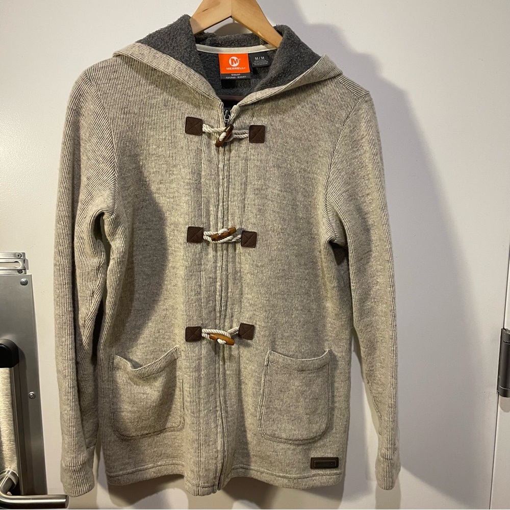 Merrell Gray and Cream Utility Jacket